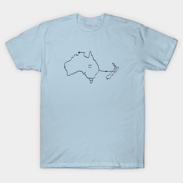 Australia and New Zealand (ANZAC Day) T-Shirt by Earl Grey